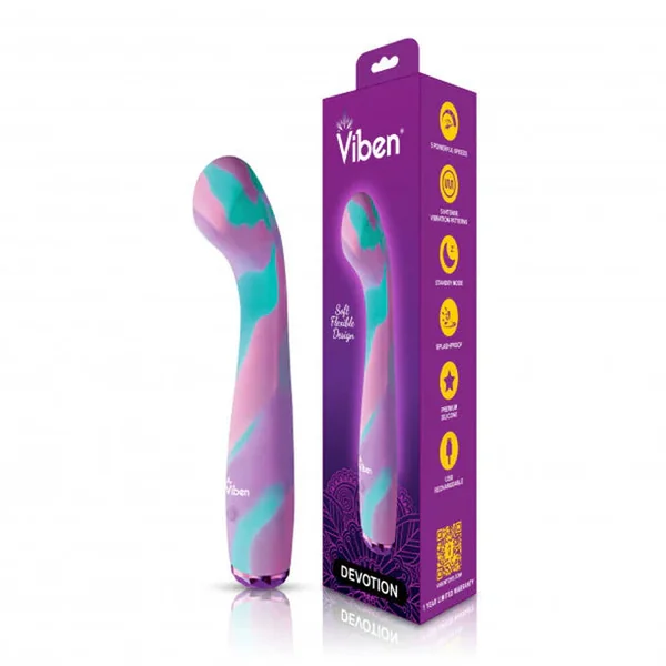 Devotion G Spot Unicorn Vibrator by Viben