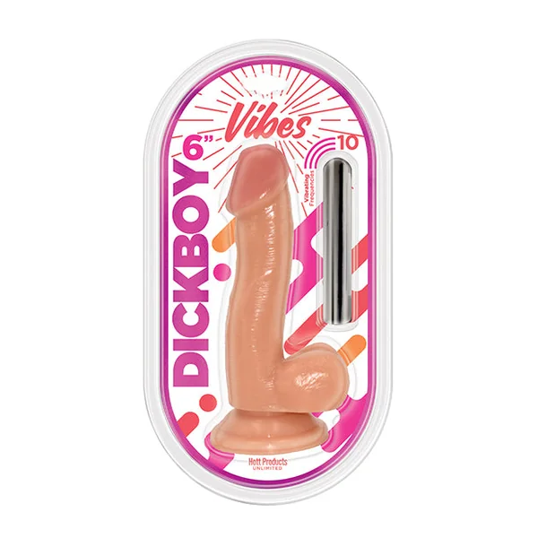 Dick Boy Vanilla Lovers 6" Vibe Bullet