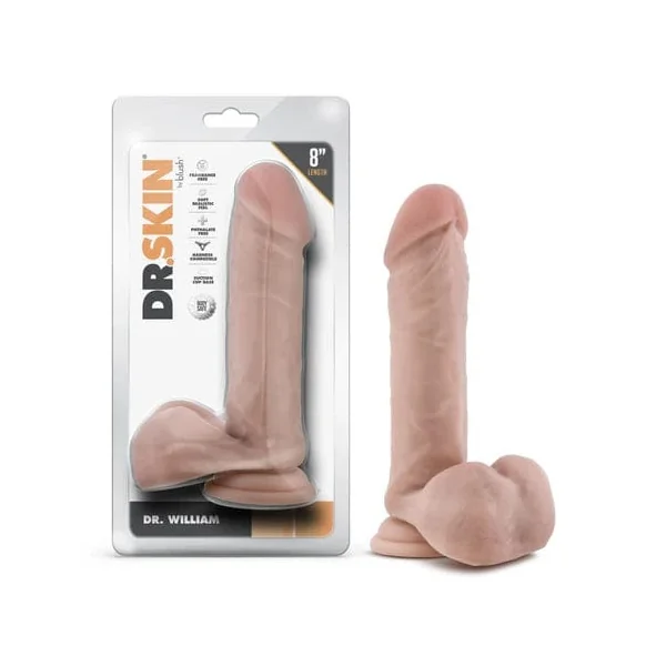 Dildo - Blush Novelties - Dr. Skin Dr. William 8 Inches