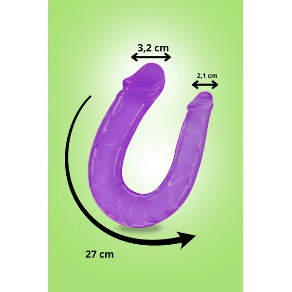Dildo Doppio - Two Is Megl Che One 27cm