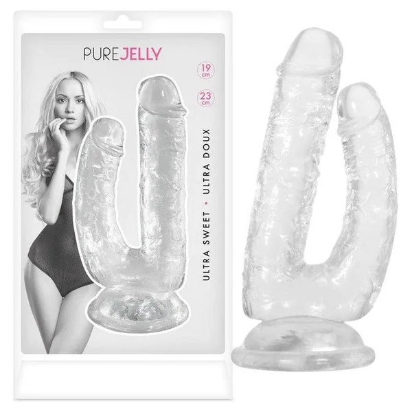 Dildo Double - Pure Jelly - Double 19cm/23cm