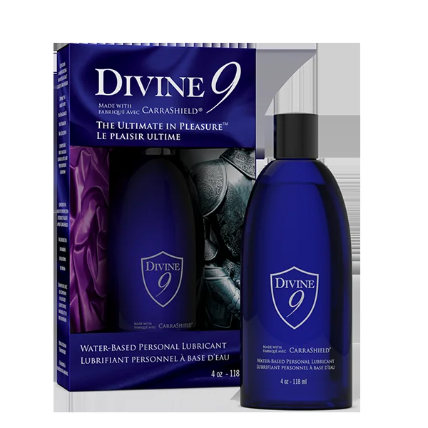 DIVINE 9 WATER BASED LUBRICANT 4OZ