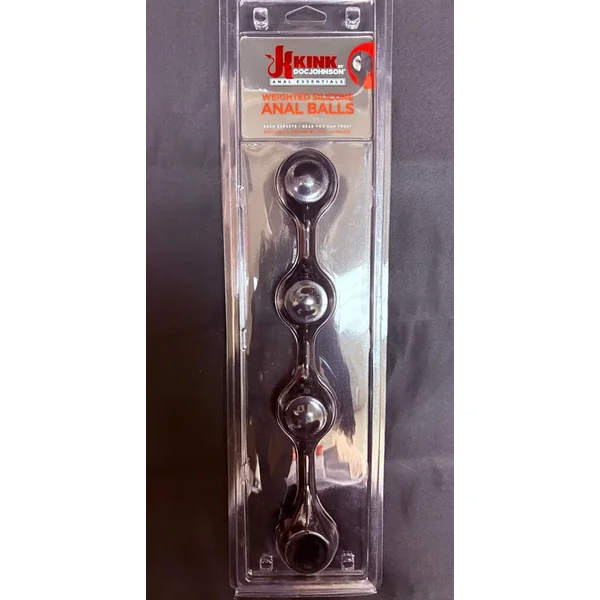 Doc Johnson Kink Weighted Silicone Anal Balls