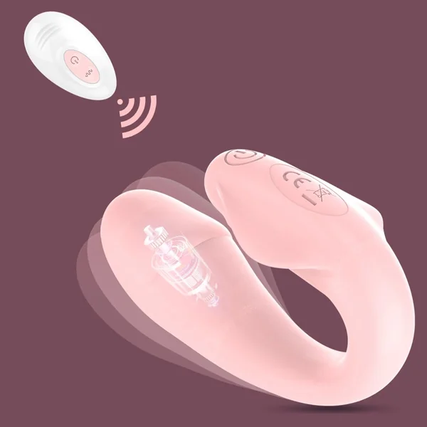 Dolphin Vibrator Remote Wearable Dildo 10 Frequency Vibrating Sex Toy