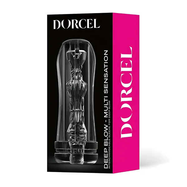 Dorcel Deep Blow Multi Sensation Sleeve - Clear
