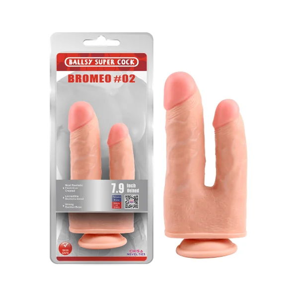 Double Dildo - Ballsy Super Cock - Bromeo # 02