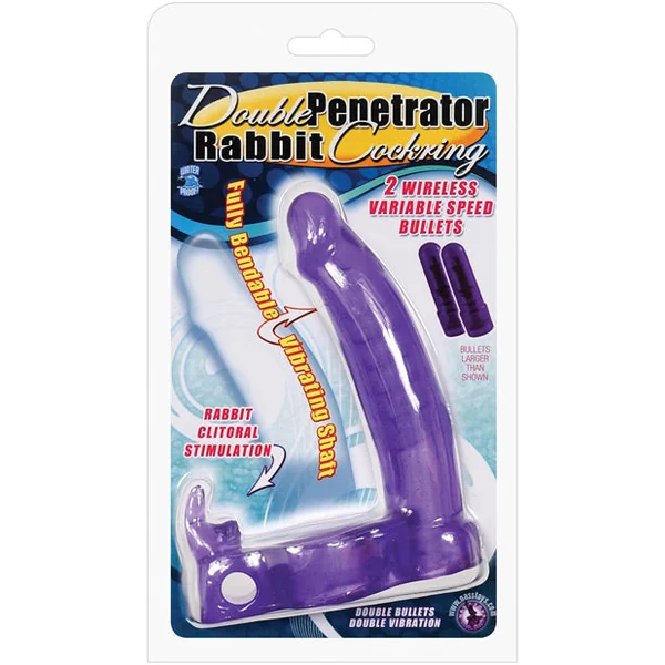 Double Penetrator Rabbit Cockring