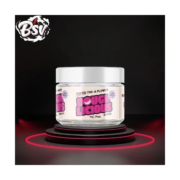 Dough Licious 4g Exotic THC-A Flower Strawberry Slurpee