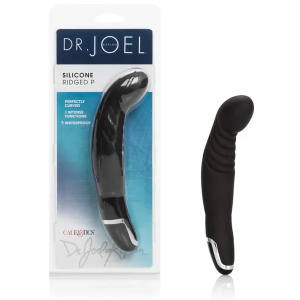 Dr. Joel Silicone Ridged P – Black