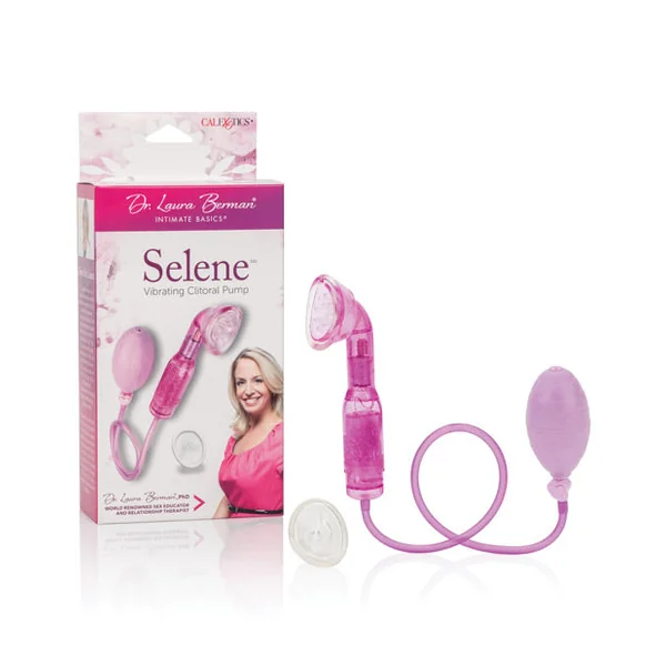 Dr. Laura Berman Intimate Basics Selene Vibrating Clitoral Pump - Lavender
