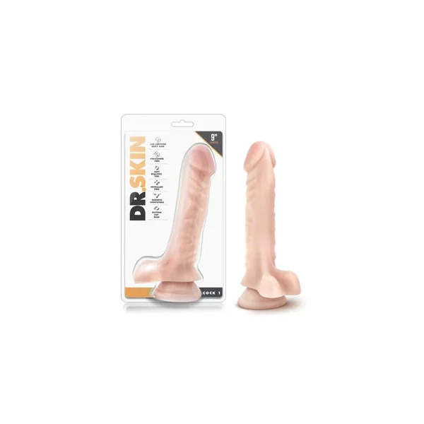 Dr Skin Realistic Dildo 9" by Blush Novelties