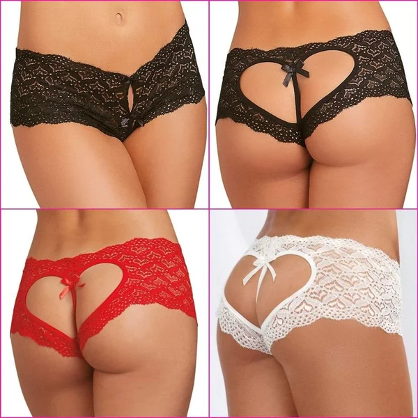 Dreamgirl Lingerie - Underwear with Heart 1442