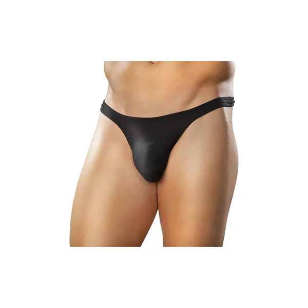 (D)SLINKY WONDER THONG BLACK MEDIUM