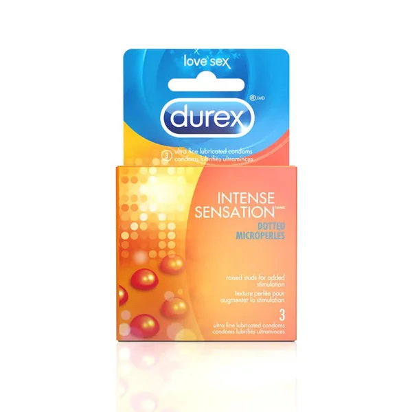 Durex Intense Sensation Studded Condoms