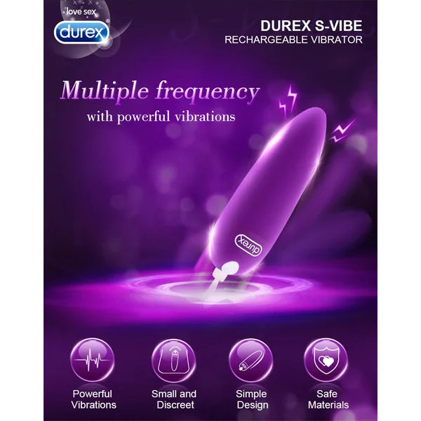 Durex S-VIBE Bullet Wireless Vibration Jump Egg For Women