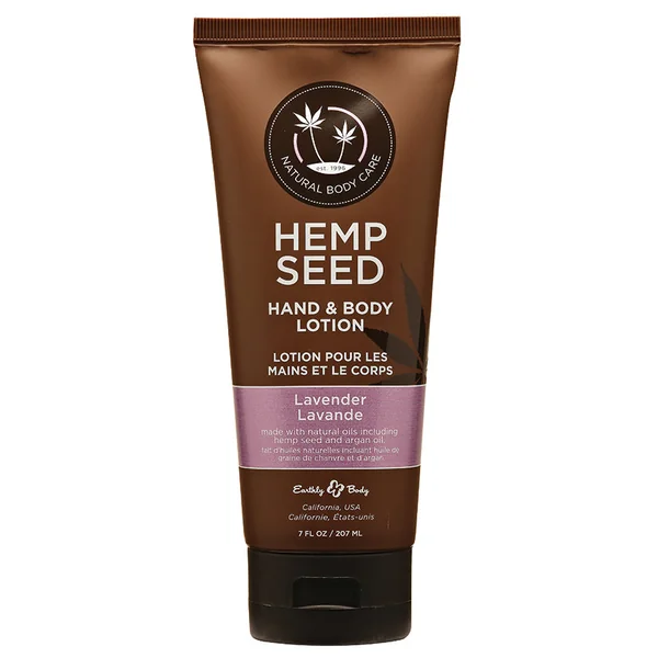 Earthly Body Hemp Seed Hand & Body Lotion - Lavender 7oz