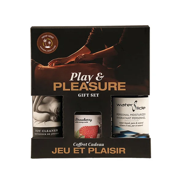 Earthly Body Holiday-valentines Play & Pleasure Gift Set - Asst. Strawberry