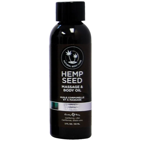 Earthly Body Massage & Body Oil - 2 Oz Lavender