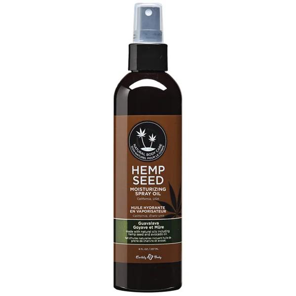 Earthly Body Moisturizing Oil Spray - 8 Oz Guavalava