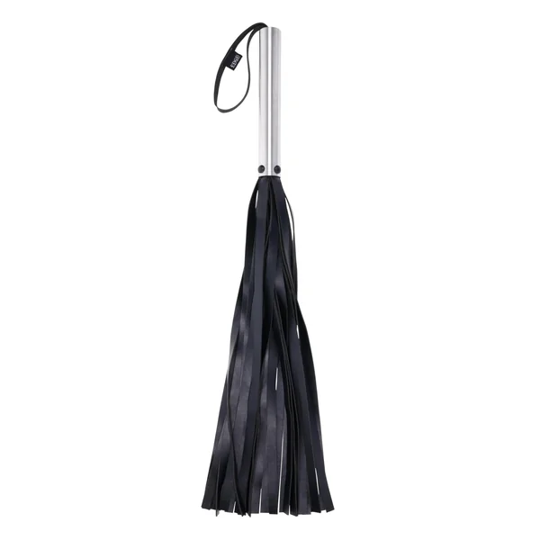 Edge Flogger - Black / Silver