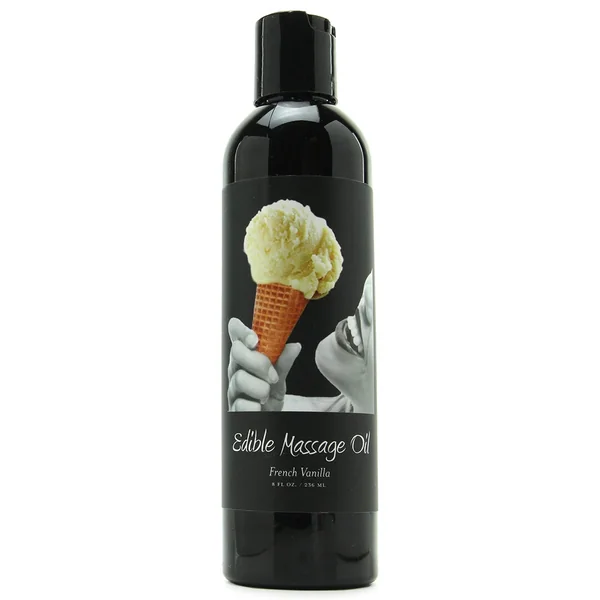 Edible Massage Oil 8oz/236ml in Vanilla