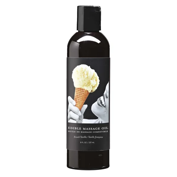 Edible Massage Oil - Vanilla - 8 Fl. Oz.