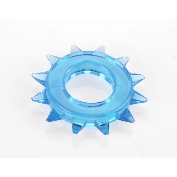 ELASTOMER C RING STUD BLUE
