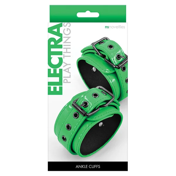 Electra Play Things Ankle Cuffs - Green