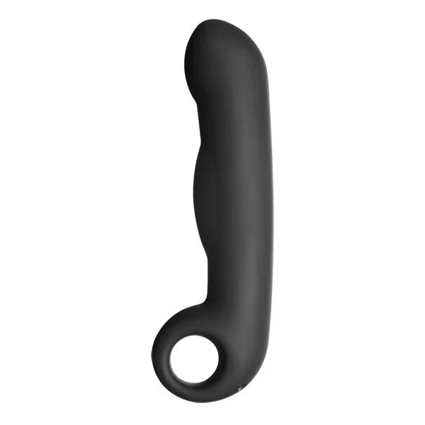 Electrastim ovid silicone black dildo smooth stimulation g-spot