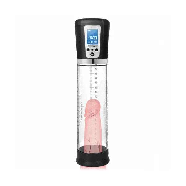 Electric Penis Vacuum Pump with 4 Suction Intensities Rechargeable