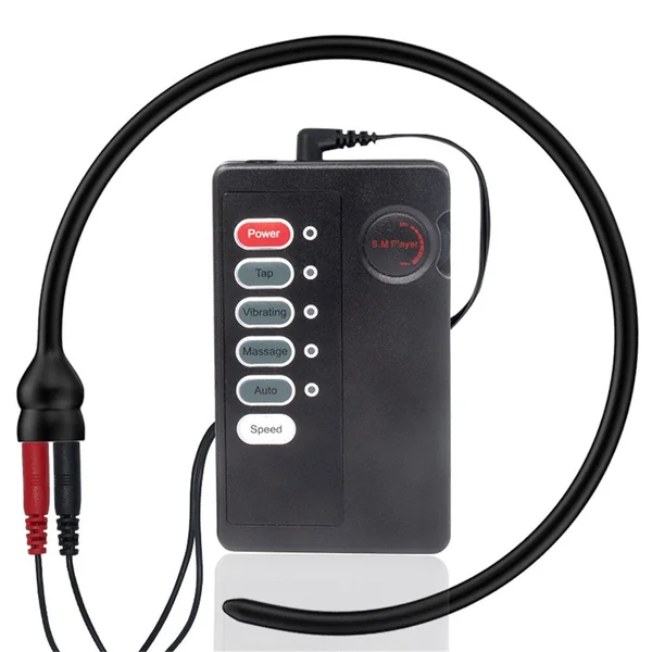 Electric Shock Urethral Sounding Penis Plug Stimulator Adult Sex Toy