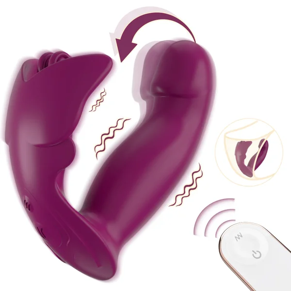 EmberIntimacy's Linger - Remote Control Sliding & Vibrating Wearable