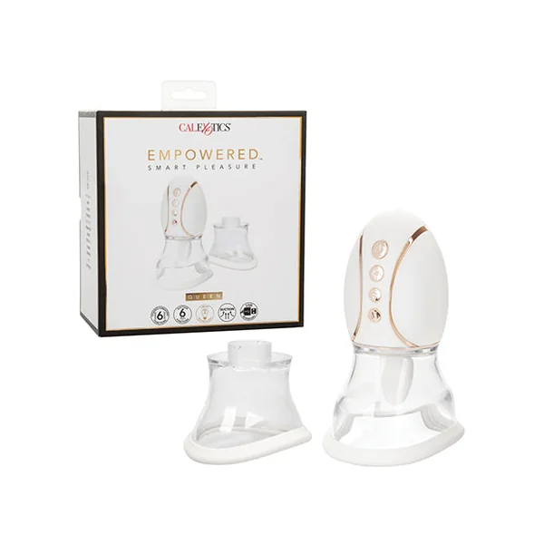 Empowered Smart Pleasure Queen - White