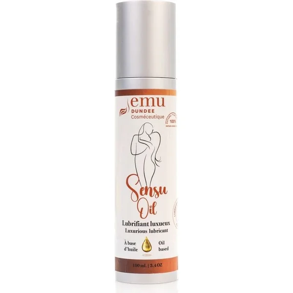 Emu oil edible lubricant - Emu Dundee - SensuOil 100ml (3.4 oz)