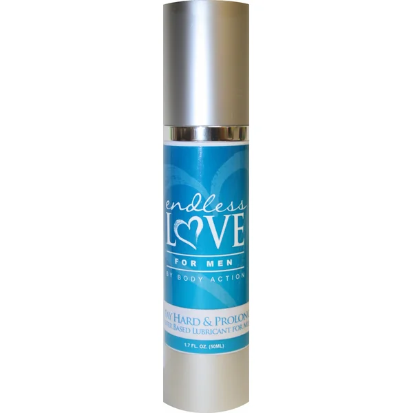 ENDLESS LOVE FOR MEN STAYHARD & PROLONG LUBRICANT 1.7 OZ.