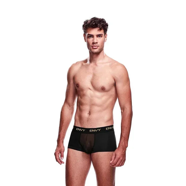 Envy Mesh Short Boxer – Black LXL-(ble083-blklxl)