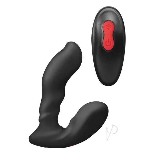 Envy Toys Sidetrack Remote Controlled Rechargeable Silicone Contoured Prostate Massager– Black