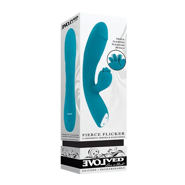 Evolved Fierce Flicker – Teal