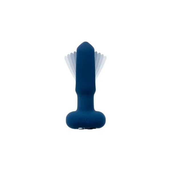 Evolved The Flapper Rechargeable Silicone Vibrator with Remote
