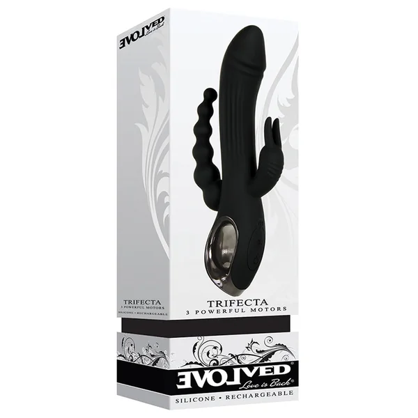 Evolved Trifecta Triple Stimulating Rabbit Vibrator