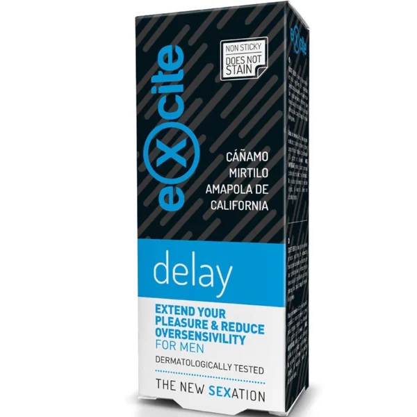 Excite delay man delay retardant extend your pleasure&reduce oversensivility 20ml