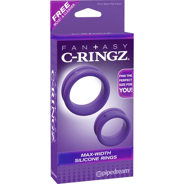 FANTASY C-RINGZ MAX WIDTH SILICONE RINGS