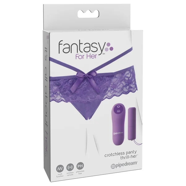 Fantasy for Her – Panty Crotchless Thrill-Her