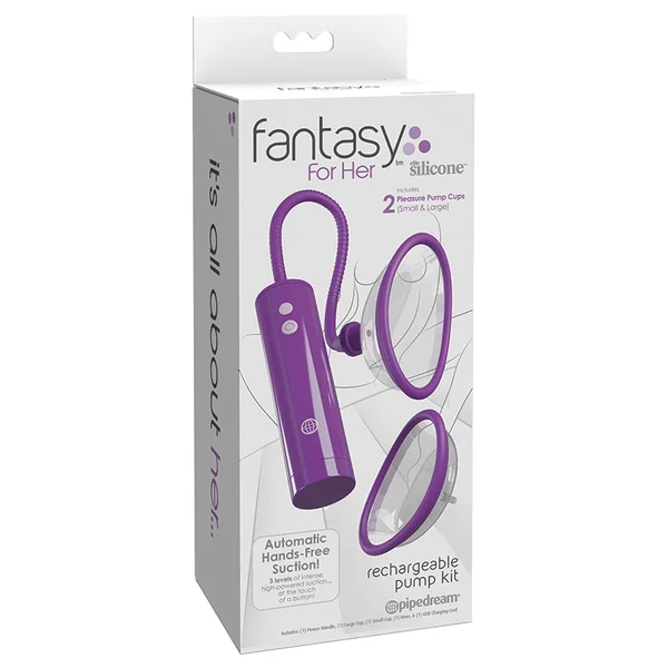 Fantasy For Her - Rechargeable Pump Kit