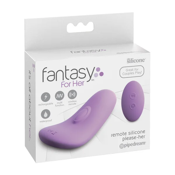 Fantasy for Her – Remote Silicone Please-Her