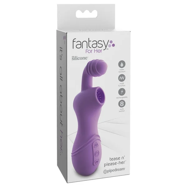 Fantasy For Her Tease N Pleaser Her Vibrator by Pipedream Products®