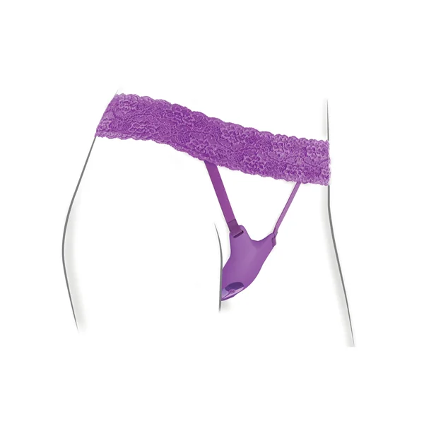 Fantasy for Her Ultimate G-Spot Butterfly Strap-on - Purple