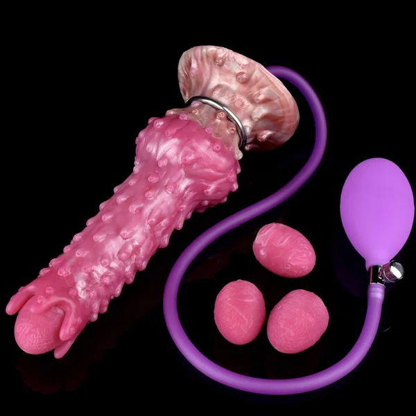 Fantasy Stabbing Silicone Dildo Ovipositor - Butt Plug Bondage Expansion Sex Toys for Women