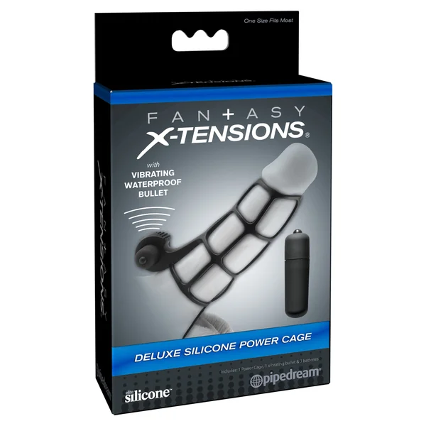 Fantasy X-Tensions Deluxe Siliconepower Cage - Black