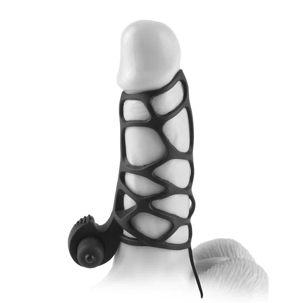 Fantasy X-tensions Extreme Silicone Power Cage – Black